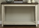 Liberty Furniture Lancaster Weathered Bark Sofa Table with Antique White Base -0