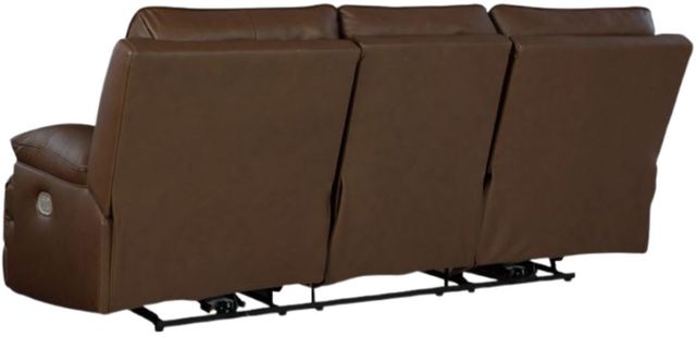 Signature Design by Ashley® VonRyan Tobacco Power Reclining Sofa with Adjustable Headrest-1