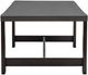 Magnussen Home® Tauren Coffee Bean Brown Trestle Table-3