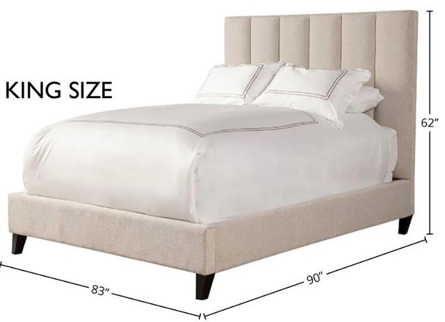 Parker House® Avery Dune King Panel Bed-2