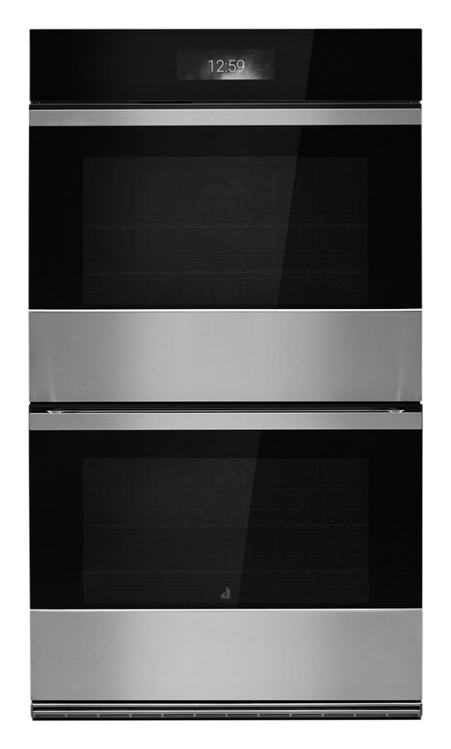Jennair® NOIR™ 30" Stainless Steel Double Electric Wall Oven with V2™ Vertical Dual-Fan True Convection with Advanced Temperature Precision-4