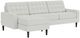 EQ3 Customizable Reverie 2-Piece Low Armrest Left-Arm Facing Sofa Sectional and Chaise-0