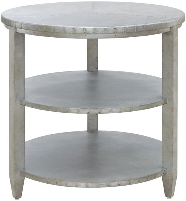 Hooker® Furniture Melange Maverick Silver Table-2