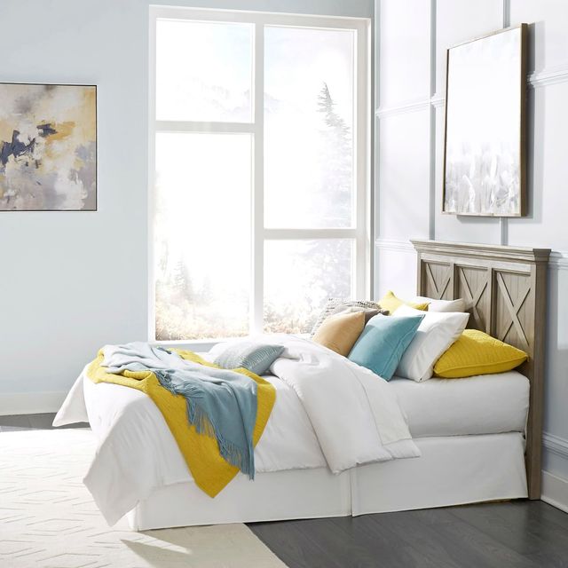 homestyles® Mountain Lodge Gray Queen Headboard-2