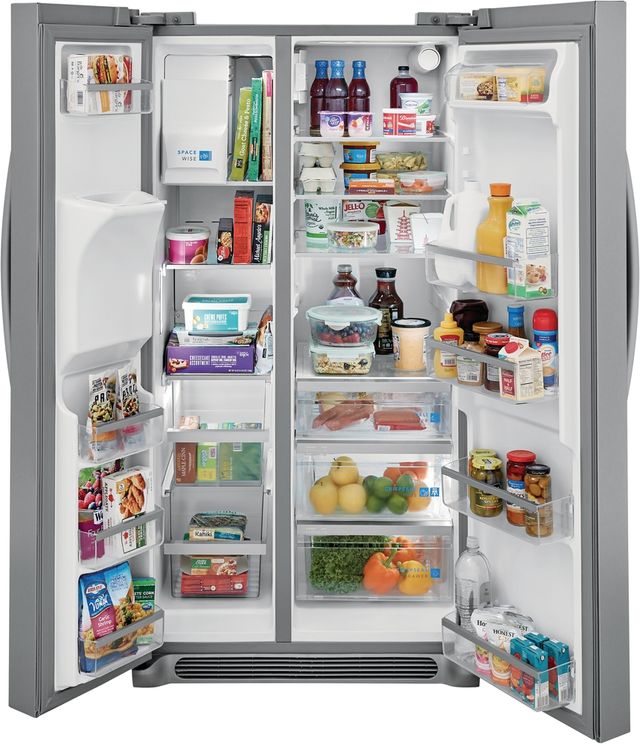 Frigidaire Gallery® 36 in. 25.6 Cu. Ft. Smudge-Proof® Stainless Steel Side-by-Side Refrigerator-5