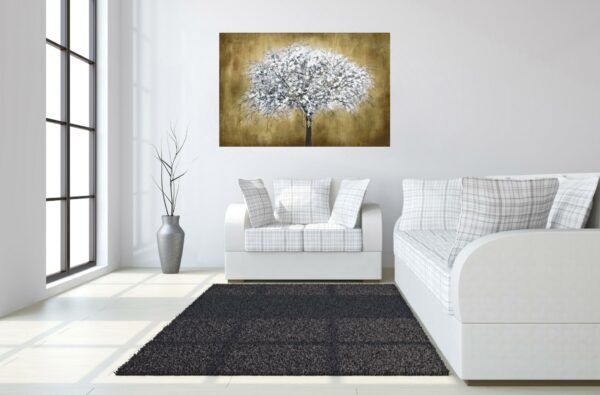 Classy Art Style 4 Tempered Glass plus Foil Wall Art-2