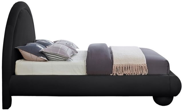 Meridian Furniture Madrid Black King Upholstered Panel Bed-2