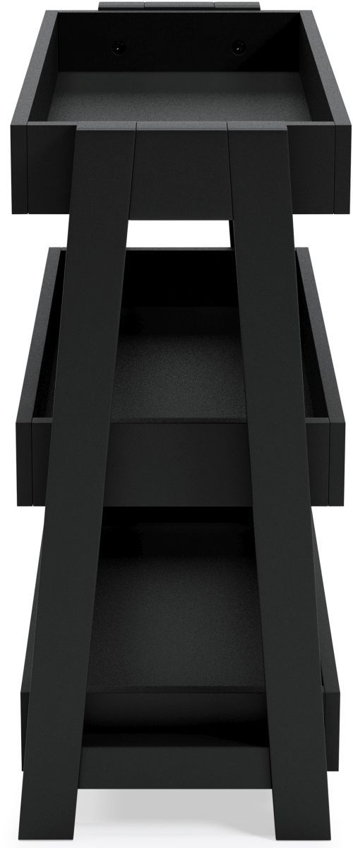 Signature Design by Ashley® Blariden Metallic Dark Gray Accent Shelf-3