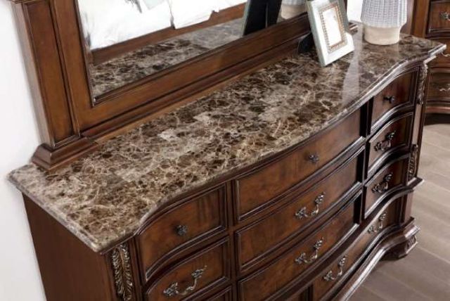 Furniture of America® Esparanza Brown Cherry Dresser-1