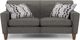 Flexsteel® Digby Dark Gray Loveseat-1