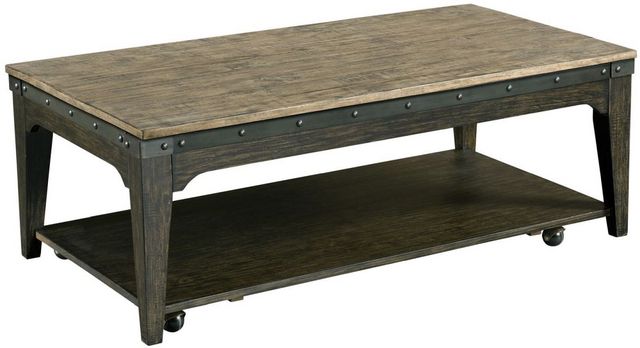 Kincaid® Plank Road Artisan's Charcoal Cocktail Table