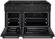 ZLINE Paramount 48" Black Stainless Steel Pro Style Dual Fuel Range-1