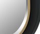 Uttermost® Nevaeh Black/Gold Curved Mirror-4