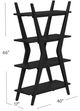 Bassett Mirror Stratton Black Etagere-3