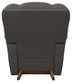 La-Z-Boy® Maverick Charcoal Power Rocking Recliner with Headrest-4