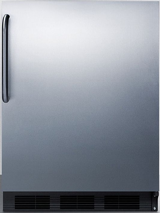 Summit® 24" 5.1 Cu. Ft. Stainless Steel Compact Refrigerator-0