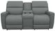 La-Z-Boy® Apollo Graphite Manual Reclining Loveseat with Console-1