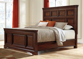 Benchcraft® Leximore Dark Brown Queen Panel Headboard-0