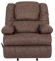 Franklin™ Clayton Easter Mocha Manual Rocker Recliner with Storage Arms-2