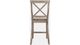 Jofran Inc. Simplicity Eastern Tides Bisque Stool-3