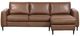 Palliser® Furniture Customizable Atticus 2-Piece Right-Arm Facing Loveseat Sectional and Chaise-1