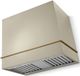AGA Loge 36" Fawn Wall Mounted Range Hood with Antique Brass Trim-0