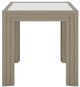 Riverside Furniture Wilde Glass Top Side Table with Dovetail Base-2