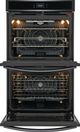 Frigidaire Gallery® 30" Smudge-Proof® Black Stainless Steel Double Electric Wall Oven-1