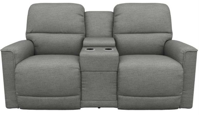 La-Z-Boy® Cade Ocean Power Reclining Loveseat with Console and Headrest-1