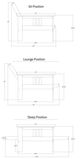 Kodiak Furniture Monterey Espresso Full Futon Frame with Storage-1