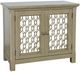 Jofran Inc. Isabella Champagne 38" Mirrored Accent Cabinet-0
