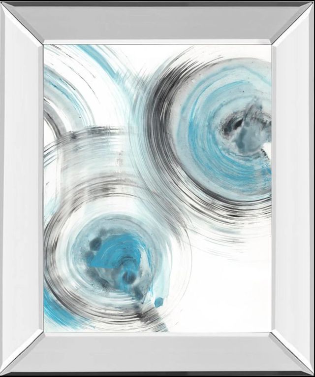 Classy Art Ripple Effect VI by Ethan Harper Mirror Framed Wall Art-0