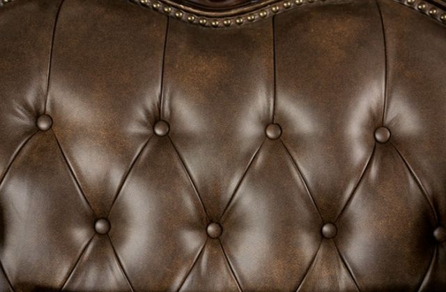 Furniture of America® Ensenada Brown/Dark Cherry Chair-3