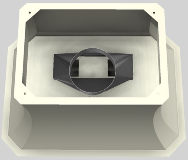 Vent-A-Hood® Designer Series 42" Biscuit Island Range Hood-3