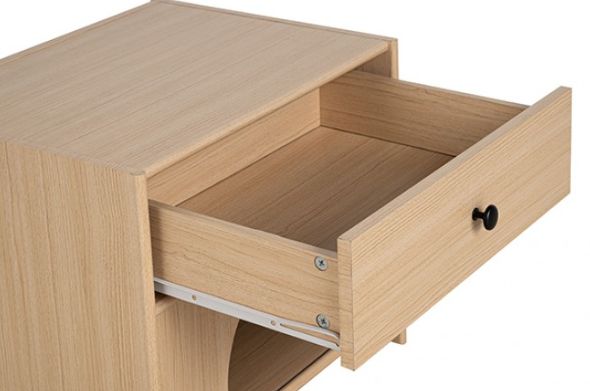 Furniture of America® Chiloquin Natural Side Table-1