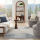 Nourison Home™ Astra Machine Washable 5'x7' Style 1 Area Rug-1