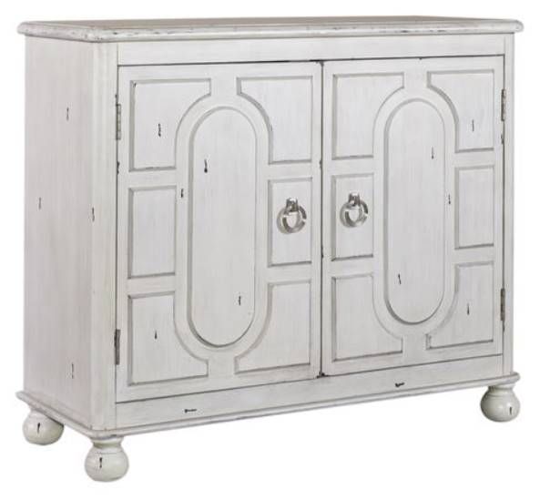 Liberty Furniture Kirkwood Antique White Accent Cabinet-0