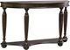 Liberty Furniture Allington Satin Sienna Demilune Sofa Table-0