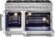 FORNO® Capriasca 48" Stainless Steel Pro Style Dual Fuel Range-1