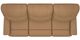 La-Z-Boy® Lancer Fawn Power Reclining Sofa with Headrest-2