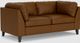 EQ3 Salema Leather Loveseat-2