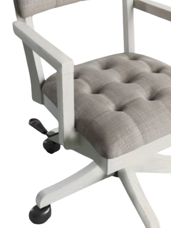 Signature Design by Ashley® Robbinsdale Antique White Home Office Desk Chair-4