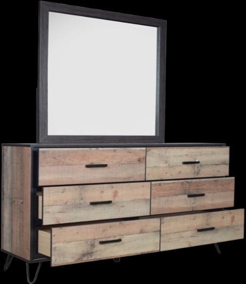 New Classic® Home Furnishings Elk River Rustic Dresser Mirror-4