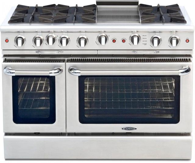 Capital Cooking™ Culinarian 48" Stainless Steel Pro Style Gas Range-0
