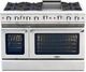 Capital Cooking™ Culinarian 48" Stainless Steel Pro Style Gas Range-0