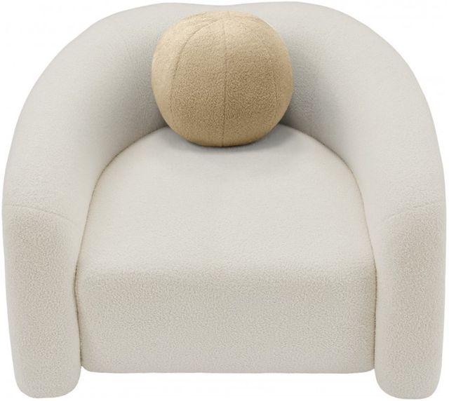 Meridian Furniture Kali Cream Teddy Chair-2
