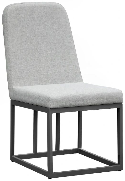Intercon Navarro 7-Piece Mocha Aluminum/Fabric Outdoor Dining Table Set-3