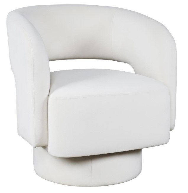 Jofran Inc. Sutton Natural Swivel Chair