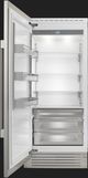 Fulgor Milano 36 in. 21.5 Cu. Ft. Stainless Steel Built In Column Refrigerator-1