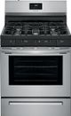 Frigidaire® 30" Stainless Steel Freestanding Gas Range-0